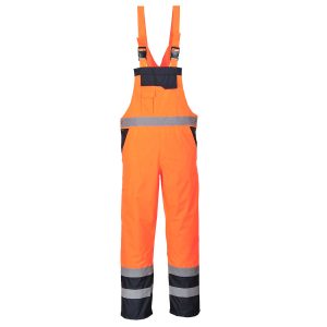 Pantaloni cu Pieptar Reflectorizant Iarnă