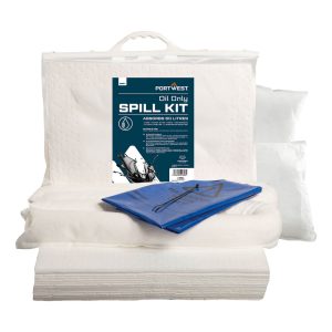 Kit Control Scurgeri Ulei 50L SM61 Alb - Portwest