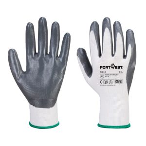 Mănuși Vending Flexo Grip (288 perechi) VB310 Alb/Gri - Portwest