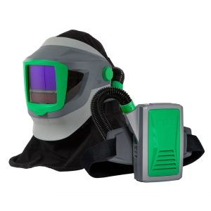 15-010-21-CE - Masca Sudura PAPR Ready - GVS Z4 cu ADF, Shoulder Cape FR - cu Tub