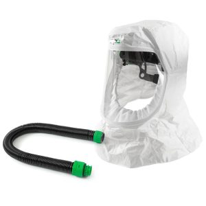Cagula T200 PAPR Ready - GVS Hood cu Face Seal Tychem 2000 - cu Tub