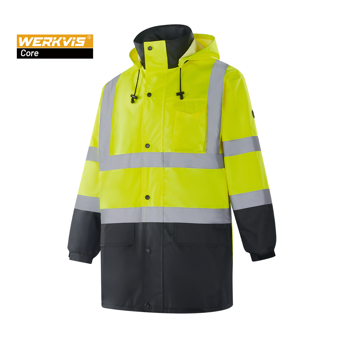 Jachetă de ploaie reflectorizantă Werkvis DRESDEN WR301