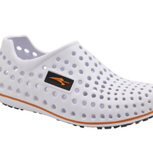 Încălțăminte de lucru pentru medii umede Safety Jogger AQUA GRIP — vedere laterală, alb.