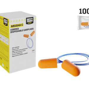 Dopuri de urechi de unică folosință cu șnur Safety Jogger ARUSHA CORDED 100pcs