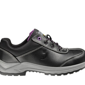 Pantofi Safety Jogger BESTGIRL S3 LOW — vedere laterală, negru.