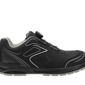 Pantofi Safety Jogger CADOR S3 LOW TLS — vedere laterală, negru.