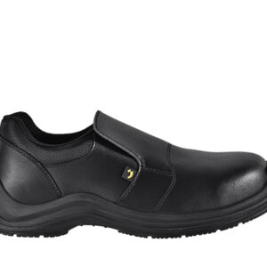 Pantofi Safety Jogger DOLCE81 — vedere laterală, negru.