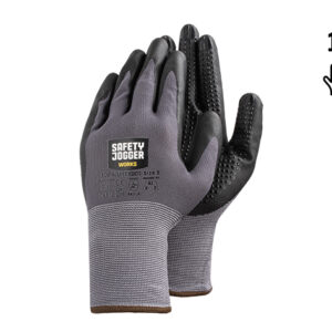 Mănuși Safety Jogger ECO ALLFLEXDOT, negru.