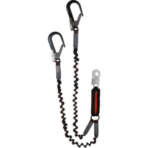 Lonjă elastică dublă de siguranță Safety Jogger DELTA 2 ALU 2M.