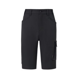 Pantaloni scurți de lucru Safety Jogger ESSENTIAL SHORT — vedere din față, negru.