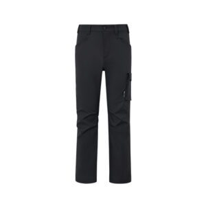 Pantaloni de lucru Safety Jogger ESSENTIAL TROUSERS — vedere din față, negru.