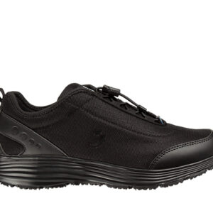 Pantofi Safety Jogger JAMES — vedere laterală, negru.