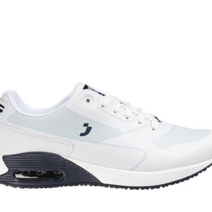 Pantofi Safety Jogger JUSTIN — vedere laterală, bleumarin.