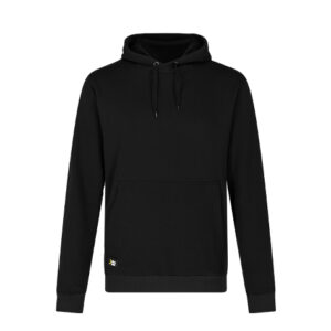 Hanorac de lucru Safety Jogger KADUNA HOODIE — vedere din față, negru.