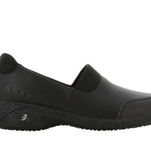 Pantofi Safety Jogger LISBETH — vedere laterală, negru.