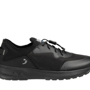 Pantofi Safety Jogger LOGAN O1 — vedere laterală, negru.