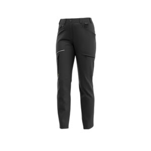 Pantaloni de lucru pentru femei Safety Jogger MEKONG TROUSERS W — vedere din față, gri închis.