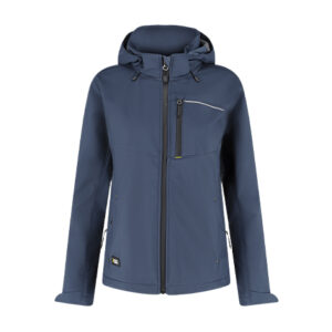 Jachetă softshell pentru femei Safety Jogger OAK SSHELL JKT W — vedere din față, bleumarin.
