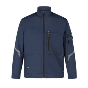 Jachetă de lucru Safety Jogger OAK WORK JACKET M — vedere din față, bleumarin.