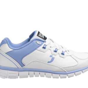 Pantofi Safety Jogger SUNNY — vedere laterală, albastru deschis.