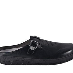 Pantofi Safety Jogger SUN OB SLP — vedere laterală, negru.